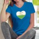 Women's cotton T-Shirt - Vaud Heart