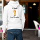 Men's Hooded Funny Sweat - J'aime les Blondes