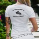 Si tu n'en as jamais roulé, tu ne peux pas comprendre ★ T-shirt humoristique mode dame moto chopper