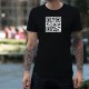 Baumwolle T-Shirt - Célibataire - QR-Code