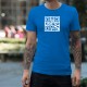 Men's cotton T-Shirt - Célibataire - QR-Code