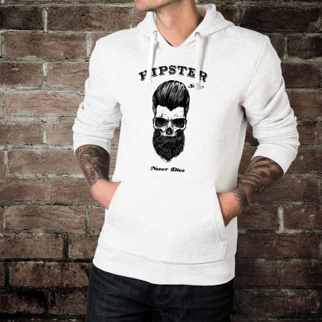 Men's Hoodie - HIPSTER Style Never Dies