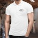 Uomo Funny Polo Shirt - Papa 2.0, White