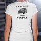 T-Shirt mode dame humoristique - Vintage Austin Mini Cooper