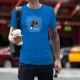 Uomo cotone T-Shirt - Vespa un jour, Vespa toujours