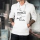Pull humoristique blanc à capuche mode homme - Cépages suisses - vignes