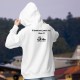 Hooded Funny Sweat - N'abandonne jamais tes rêves