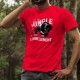 Men's cotton T-Shirt - La vie, la Jungle