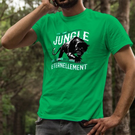 cotone T-Shirt - La vie, la Jungle