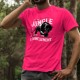 T-shirt coton mode homme - La vie, la Jungle - Panthère noire