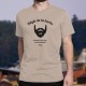 Funny T-Shirt - Règle de la barbe N°8