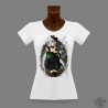 Donna Manga slim T-Shirt - Absinthe with Faust