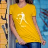 Signe astrologique Balance (Libraque) ♎ T-Shirt coton dame pour les personnes du 23 septembre au 22 octobre