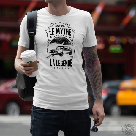 T-Shirt - Golf GTI, le mythe, la Légende