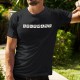 Gourmand ✲ lettres de Scrabble ✲ T-Shirt coton humoristique homme avec le Péché de gourmandise 