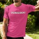 Gourmand ✲ lettres de Scrabble ✲ T-Shirt coton humoristique homme avec le Péché de gourmandise 