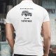 Vintage Renault 4L ★ je ne suis pas vieux, je suis vintage ★ Polo shirt homme avec le dessin de la voiture populaire Renault 4CV