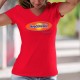 Women's cotton T-Shirt - Neuchâteloise, c'est de la dynamite