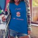 T-shirt mode coton Dame - J'aime les douceurs - coeurs cupcake