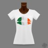 T-Shirt slim moulant pour femme - Italian Kiss