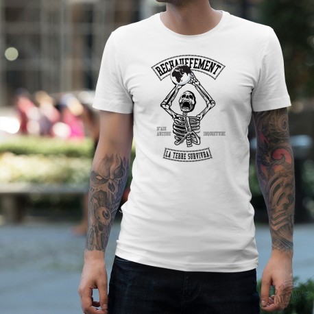 T-Shirt - Réchauffement, la Terre survivra