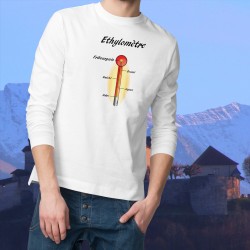 Uomo Sweatshirt -  Ethylomètre fribourgeois