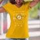 Women's cotton T-Shirt - Mon coeur pour boussole