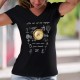 Women's cotton T-Shirt - Mon coeur pour boussole