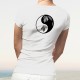 Frauenmode T-Shirt - Yin-Yang - Tribal Adler Kopf