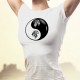 Donna moda T-Shirt - Yin-Yang - Testa di Aquila Tribale