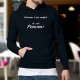 Cotton Hoodie T-Shirt - Personne n'est parfait