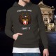 Switzerland First ✚ Men's Cotton Hoodie eagle and Swiss coat of arms