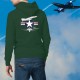 Uomo Maglione di cotone con cappuccio - F-4E Phantom II - US Air Force