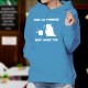 Cotton Hoodie T-Shirt - Que la Fondue soit avec Toi