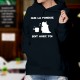 Cotton Hoodie T-Shirt - Que la Fondue soit avec Toi