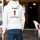 Hooded Funny Sweat - J'aime les Brunes
