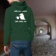 Pull à capuche coton mode homme - Que la Fondue soit avec Toi - Yoda, fourchette et caquelon à fondue au fromage