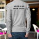 Men's funny fashion Sweatshirt - Absinthe un jour..., Ash Heater