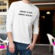 Men's funny fashion Sweatshirt - Absinthe un jour..., Ash Heater