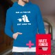 Maglione di cotone con cappuccio - Que la Fondue soit avec Toi