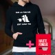 Cotton Hoodie T-Shirt - Que la Fondue soit avec Toi