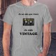 Humoristisch T-Shirt - Vintage Audiokassette - für Herren