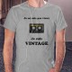 Men's Funny T-Shirt - Vintage Magnetic Tape