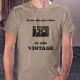 Vintage Cassette audio ⏪⏸⏵⏹⏩ Je ne suis pas vieux, je suis Vintage - T-shirt homme avec une cassette à bande magnétique