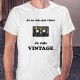 Men's Funny T-Shirt - Vintage Magnetic Tape