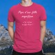 Men's cotton T-Shirt - Papa Fille Super Pouvoir