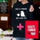 Cotton Hoodie T-Shirt - Que la Fondue soit avec Toi