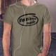 Men's Funny T-Shirt - Valaisan inside, Safety Orange