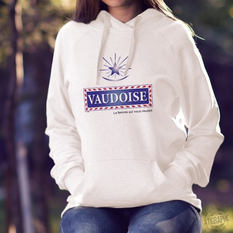 Hooded Funny Sweat - Vaudoise, la Femme qui vous réussit