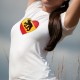 T-Shirt mode dame - Coeur bernois - drapeau du canton de Berne